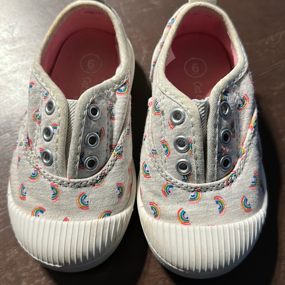 Rainbow Skip on Shoes